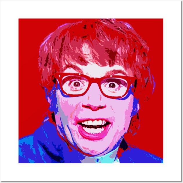 mike myers Wall Art by oryan80